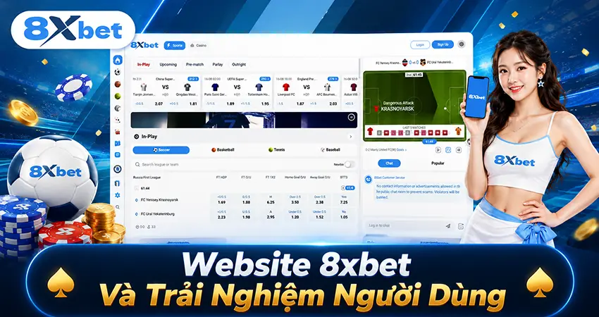 Website 8xbet Và Trải Nghiệm Người Dùng